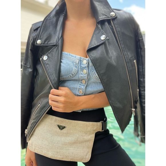 Prada Handbags - Prada Y2K Neutrals Belt Bag